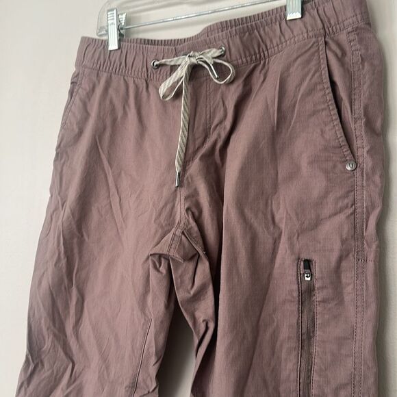 Vuori Ripstop (Raspberry) Organic Cotton Casual Pants S - Picture 2 of 8